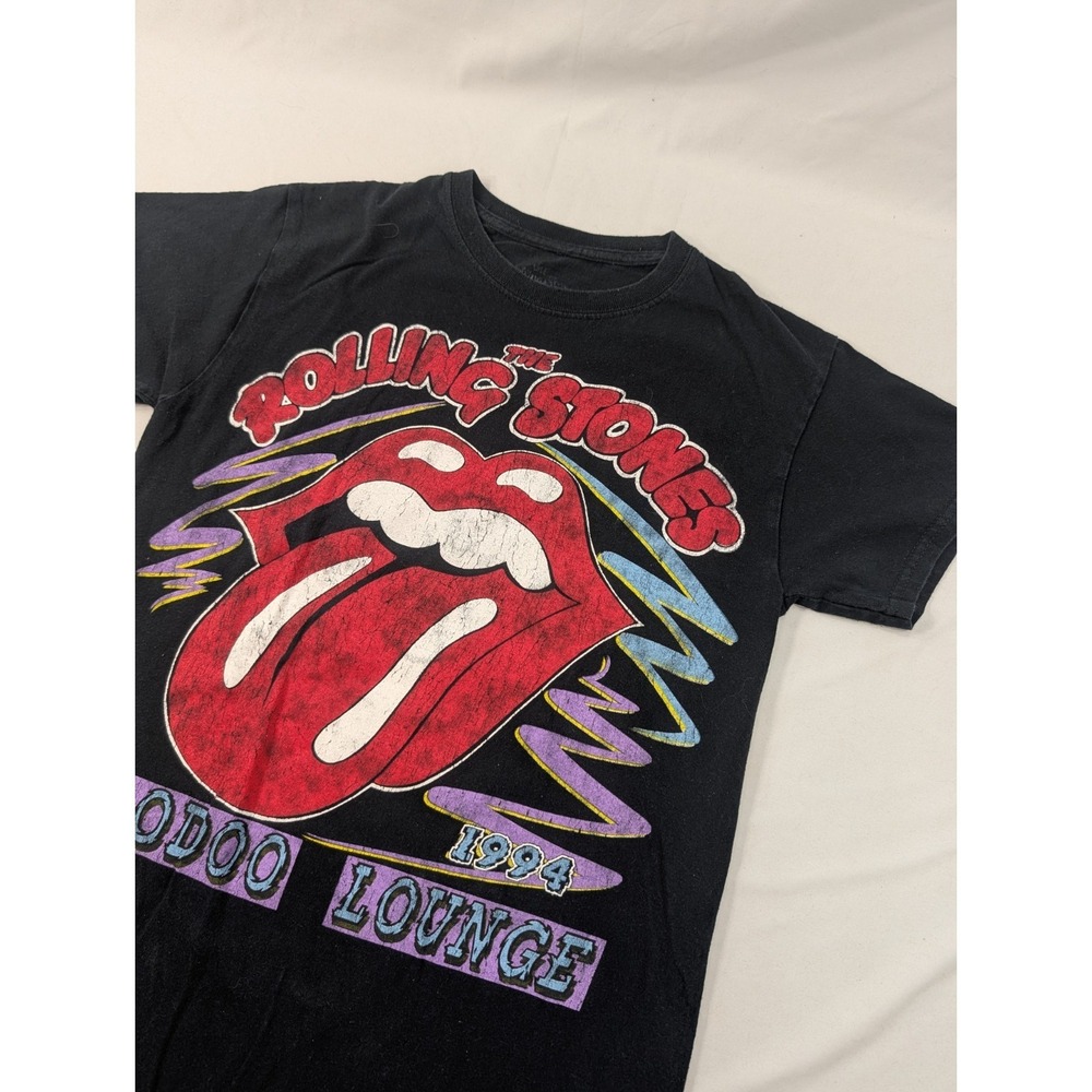 Rolling‎ Stones Voodoo Lounge 1994 Tour T-Shirt Graphic Band Tee Small Black